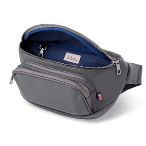 Kibou vegan leather fanny pack diaper bag